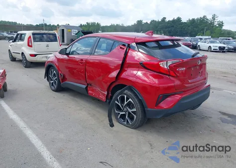 2021 Toyota C-Hr Xle z USA, uszkodzony, nr VIN NMTKHMBX1MR125576